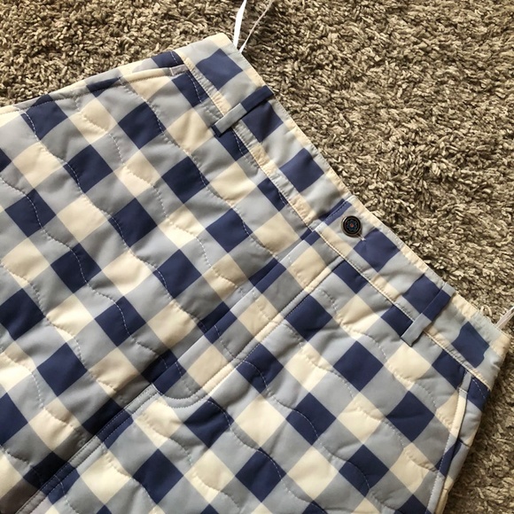 ✨SALE✨ EUC STAUD Pinot Mini Skirt - Blue Ombre Gingham - Picture 7 of 8